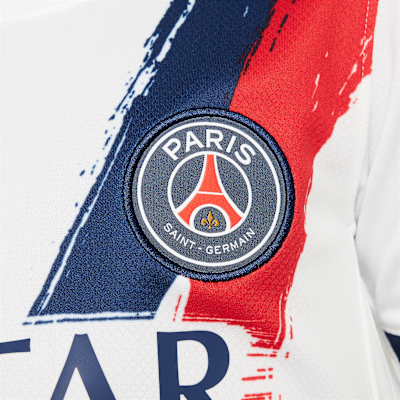 Paris Saint-Germain 2024/25 Stadium Away Big Kids' Nike Dri-FIT Soccer Replica Jersey