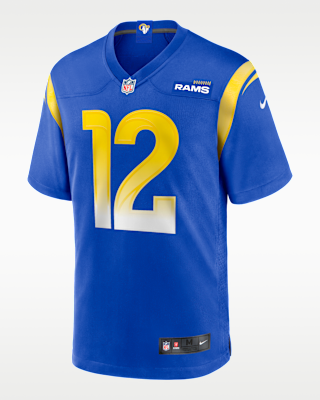 Мужские джерси Puka Nacua Los Angeles Rams Nike NFL Game Jersey