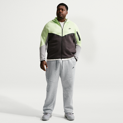 Nike Tech Açık Paçalı Fleece Erkek Eşofman Altı görsel 7