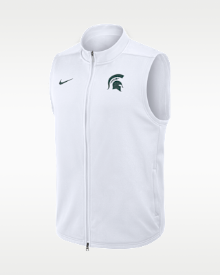 Мужская безрукавка Michigan State Primetime Victory Nike Therma-FIT College Full-Zip Vest