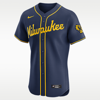 Milwaukee Brewers Men's Nike Dri-FIT ADV MLB Elite Jersey