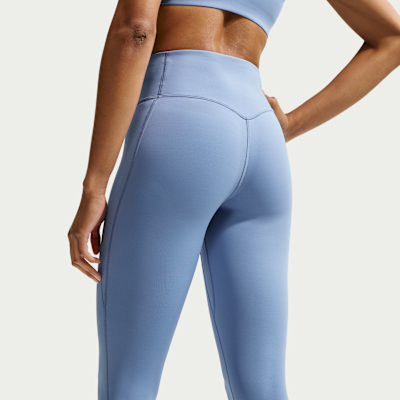 Nike Universa Yüksek Belli Bilek Üstü Ön Dikişsiz Kadın Taytı görsel 3