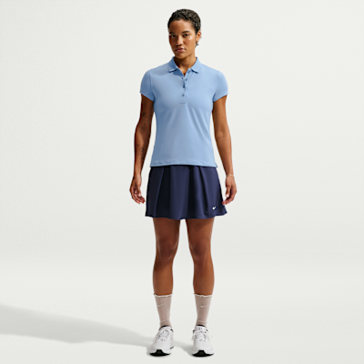 Nike Golf Club Dri-FIT UV Kısa Kollu Kadın Golf Polo Üstü görsel 4