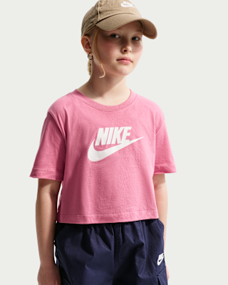 Детская футболка Nike Sportswear Big Kids' (Girls') Cropped