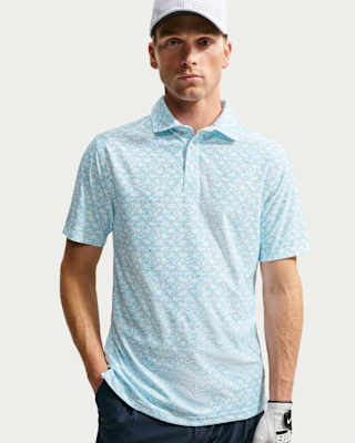 Мужские Nike Tailored Performance Microprint Golf Polo