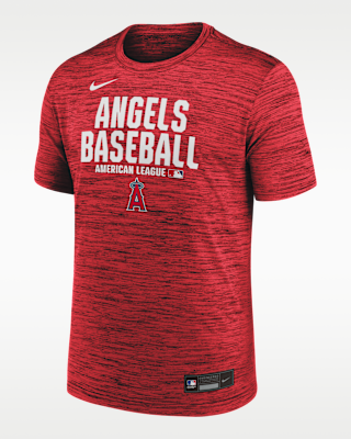 Мужская футболка Los Angeles Angels Authentic Collection Nike Dri-FIT MLB