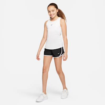 Shorts de correr Dri-FIT para niña talla grande Nike Tempo