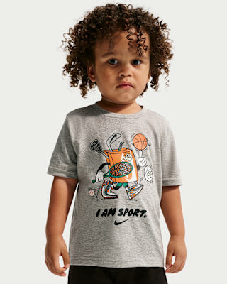 Детская футболка Nike Toddler "I Am Sport" Boxy Graphic