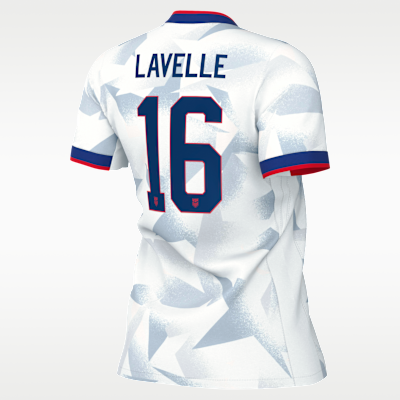 Jersey de futbol Nike Dri-FIT del USWNT local 2025 Stadium para mujer Rose Lavelle