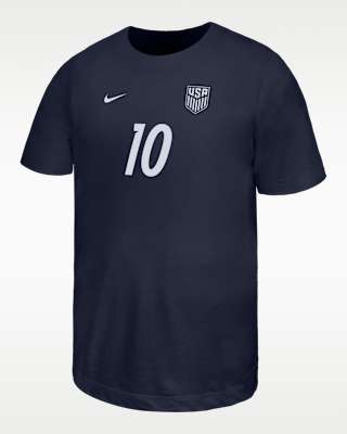 Детская футболка Christian Pulisic Team USA Big Kids' Nike Soccer