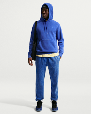 Мужские  Nike Sportswear Club Washed Cuffed Fleece Pants
