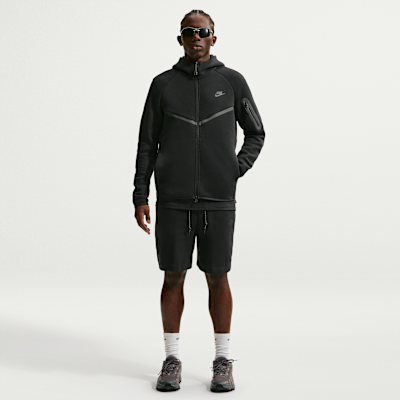 Nike Tech Fleece Windrunner Tam Boy Fermuarlı Erkek Ceketi görsel 4