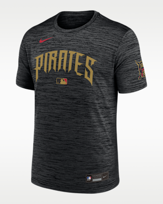Мужская футболка Pittsburgh Pirates City Connect Velocity Nike Dri-FIT MLB