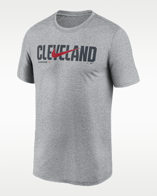 Мужская футболка Cleveland Guardians Swoosh Legend Nike Dri-FIT MLB
