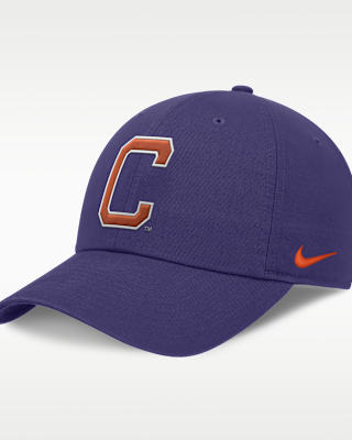 Мужские Clemson Club Nike College Adjustable Hat