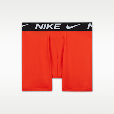 Ropa interior para niños talla grande Nike Micro Print Boxer Briefs (paquete de 3)