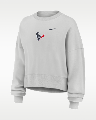 Женские Houston Texans Primetime Phoenix Nike NFL Oversized Pullover Crew