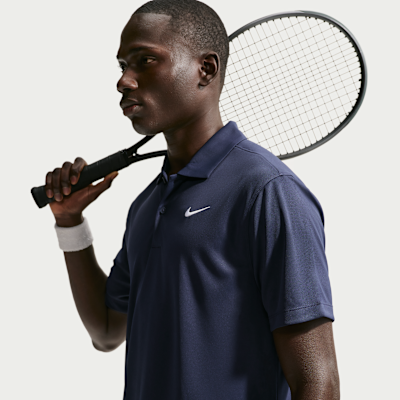 NikeCourt Dri-FIT Erkek Tenis Polo Üst görsel 3