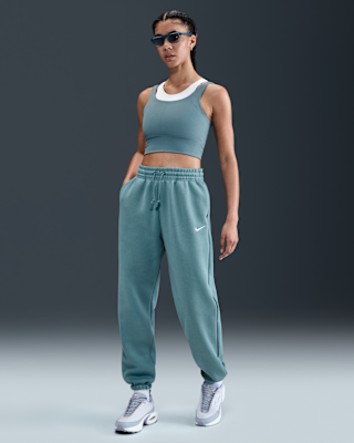 Женские  Nike Sportswear Phoenix Fleece High-Waisted Oversized Sweatpants