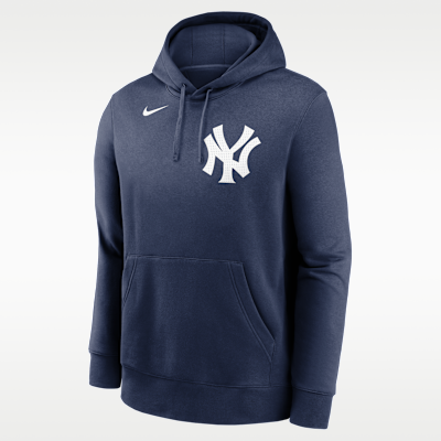 Sudadera con gorro sin cierre Nike de la MLB para hombre Aaron Judge New York Yankees Club