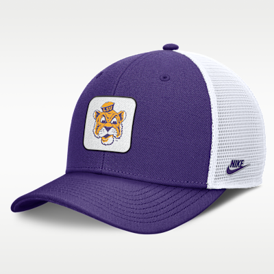 LSU Tigers Legacy Rise Mascot Men's Nike College Trucker Adjustable Hat