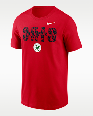 Мужская футболка Ohio State Campus Local Nike College