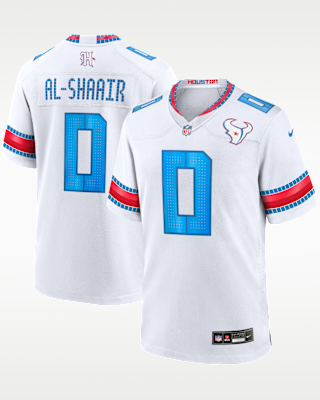 Мужские джерси Azeez Al-Shaair Houston Texans Rivalries Collection Nike NFL Game Jersey