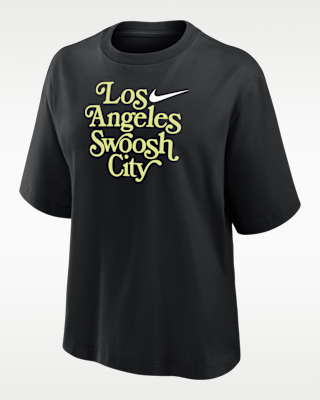 Женская футболка Nike Swoosh Cities Los Angeles Short-Sleeve Boxy