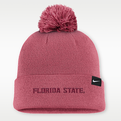Florida State Primetime Campus Toned Men's Nike College Cuffed Pom Beanie