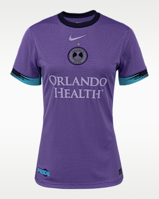 Женские джерси Barbra Banda Orlando Pride 2025 Stadium Away Nike Dri-FIT NWSL Replica Jersey