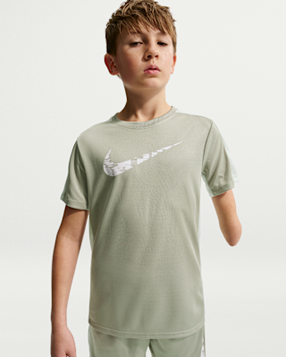 Детские шорты Nike Trophy23 Big Kids' (Boys') Dri-FIT Short-Sleeve Training Top для тренировок