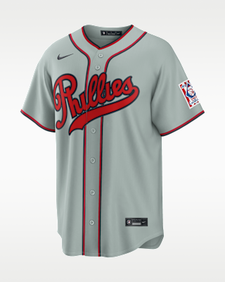 Мужские джерси Alec Bohm Philadelphia Phillies 2026 MLB at Field of Dreams Nike MLB Stadium Jersey