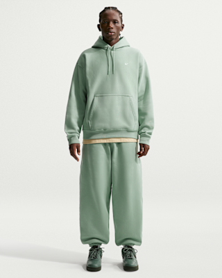 Мужские Nike Solo Swoosh Cuffed Fleece Pants