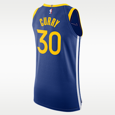 Jersey Nike de la NBA Authentic para hombre Stephen Curry Warriors Icon Edition 2020
