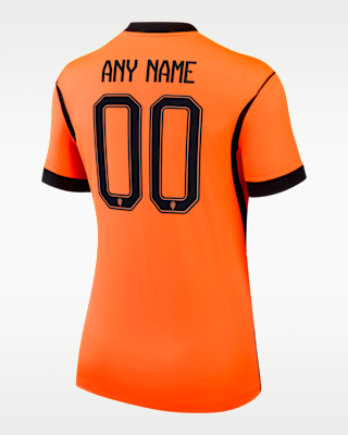 Женские джерси Netherlands 2026 Stadium Home Nike Dri-FIT Soccer Replica Custom Jersey By You