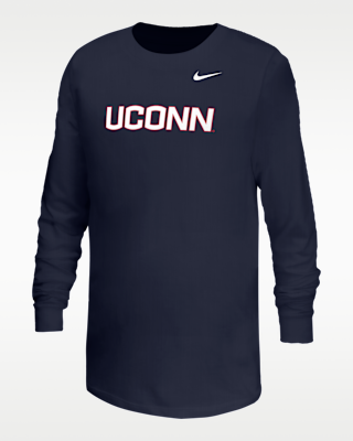 Детская футболка Connecticut Huskies Big Kids' Nike Football для футбола