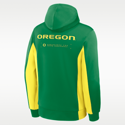 Oregon Game Men's Nike Dri-FIT College Full-Zip Hooded Jacket