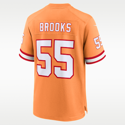 Derrick Brooks Tampa Bay Buccaneers 50th Anniversary Men's Nike NFL Game Jersey