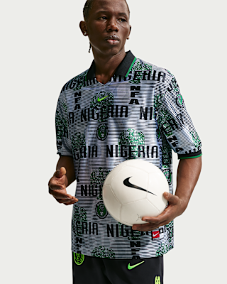Мужские шорты Nigeria Energy Nike Dri-FIT Short-Sleeve Soccer Top