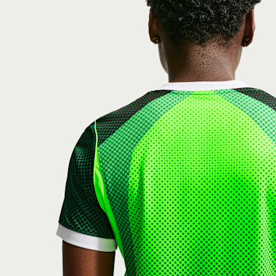 Nike Nijerya 2026 Stadyum İç Saha Nike Dri-FIT Kısa Kollu Kadın Futbol Forması görsel 2
