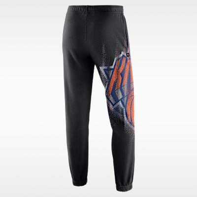 Nike New York Knicks Standard Issue Fleece Erkek Basketbol Eşofman Altı görsel 2