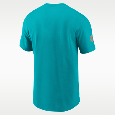 Miami Dolphins Sideline Team Issue Men's Nike Dri-FIT NFL T-Shirt
