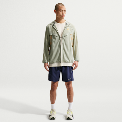 Nike Miler กางเกงวิ่งขาสั้น 7 นิ้วมีซับในผู้ชาย Dri-FIT