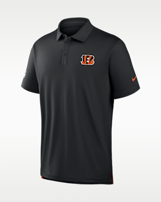 Мужские Cincinnati Bengals Tour Nike Dri-FIT NFL Polo