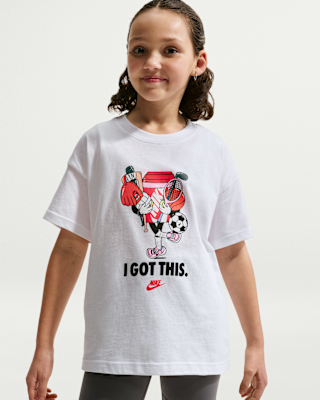 Детская футболка Nike Sportswear Big Kids'