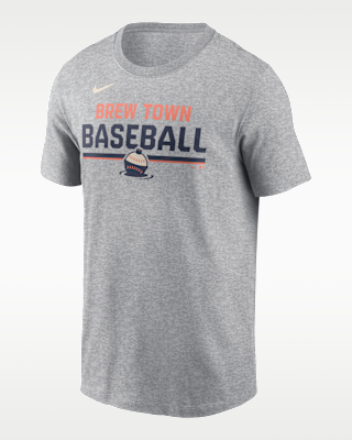 Мужская футболка Milwaukee Brewers Stacked City Connect Nike MLB