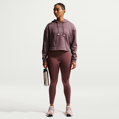 Nike Pro Therma-FIT Kapüşonlu Kadın Üstü görsel 4