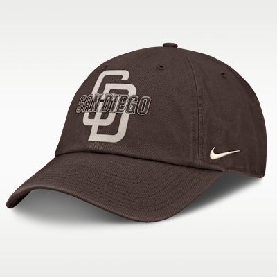 Gorra Nike de la MLB ajustable para hombre San Diego Padres Statement Club