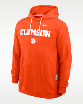 Мужское худи Clemson Sideline Nike Dri-FIT College Pullover Hoodie