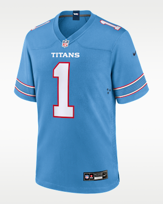 Мужские джерси Cameron Ward Tennessee Titans Nike NFL Game Jersey